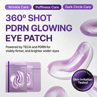Centellian 24 360 Shot PDRN Glowing Eye Patch, Dark Circles (6 Pairs)