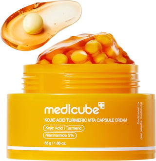 medicube Capsule Cream with Kojic Acid & Turmeric for Uneven Skin Tone 53g
