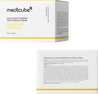 medicube Capsule Cream with Kojic Acid & Turmeric for Uneven Skin Tone 53g