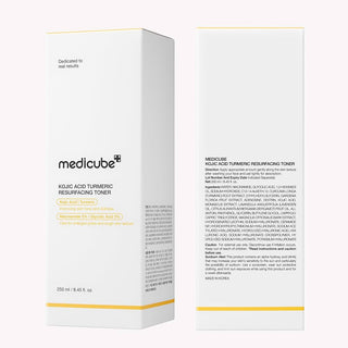medicube Kojic Acid Turmeric Smoothing Toner for Face & Body 250 ml