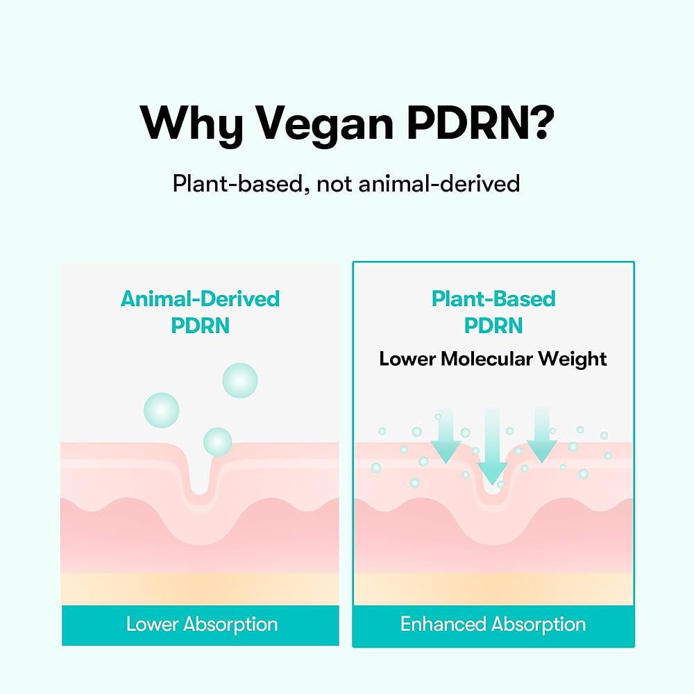 VT COSMETICS PDRN Glow Ampoule, PDRN Facial Mist, Deep Hydration Spray Serum, Vegan Skin Care, Light-weight Face Moisturizer, Plumping Effect, Fragrance-Free, Korean SkinCare (3.38 fl oz / 100 ml)