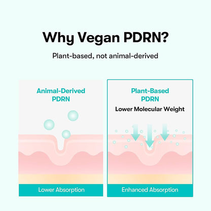 VT COSMETICS PDRN Glow Ampoule, PDRN Facial Mist, Deep Hydration Spray Serum, Vegan Skin Care, Light-weight Face Moisturizer, Plumping Effect, Fragrance-Free, Korean SkinCare (3.38 fl oz / 100 ml)