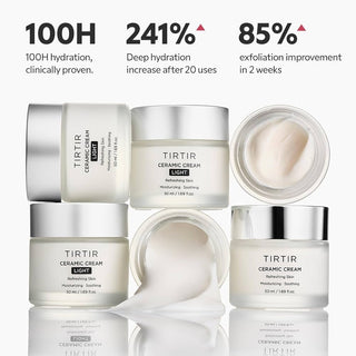 TIRTIR Natural Ceramide Cream | Deep moisturizer for Glass Skin (50ml)