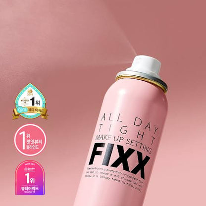 SONATURAL All Day Tight Make Up Setting Fixer – Award-Winning Makeup Setting Spray, Ultra-Fine Mist for Long-Lasting Wear – With Centella, Tea Tree & Lemon Extracts – Korean Skincare, 120 ml