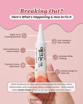 DONG-A Acnon Cream 13g Korean Pharmacy