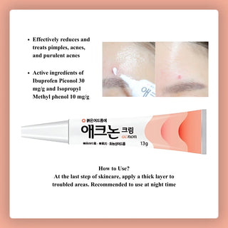 DONG-A Acnon Cream 13g Korean Pharmacy