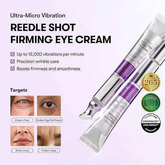 VT COSMETICS Reedle Shot Firming Eye Cream set pack of 2
