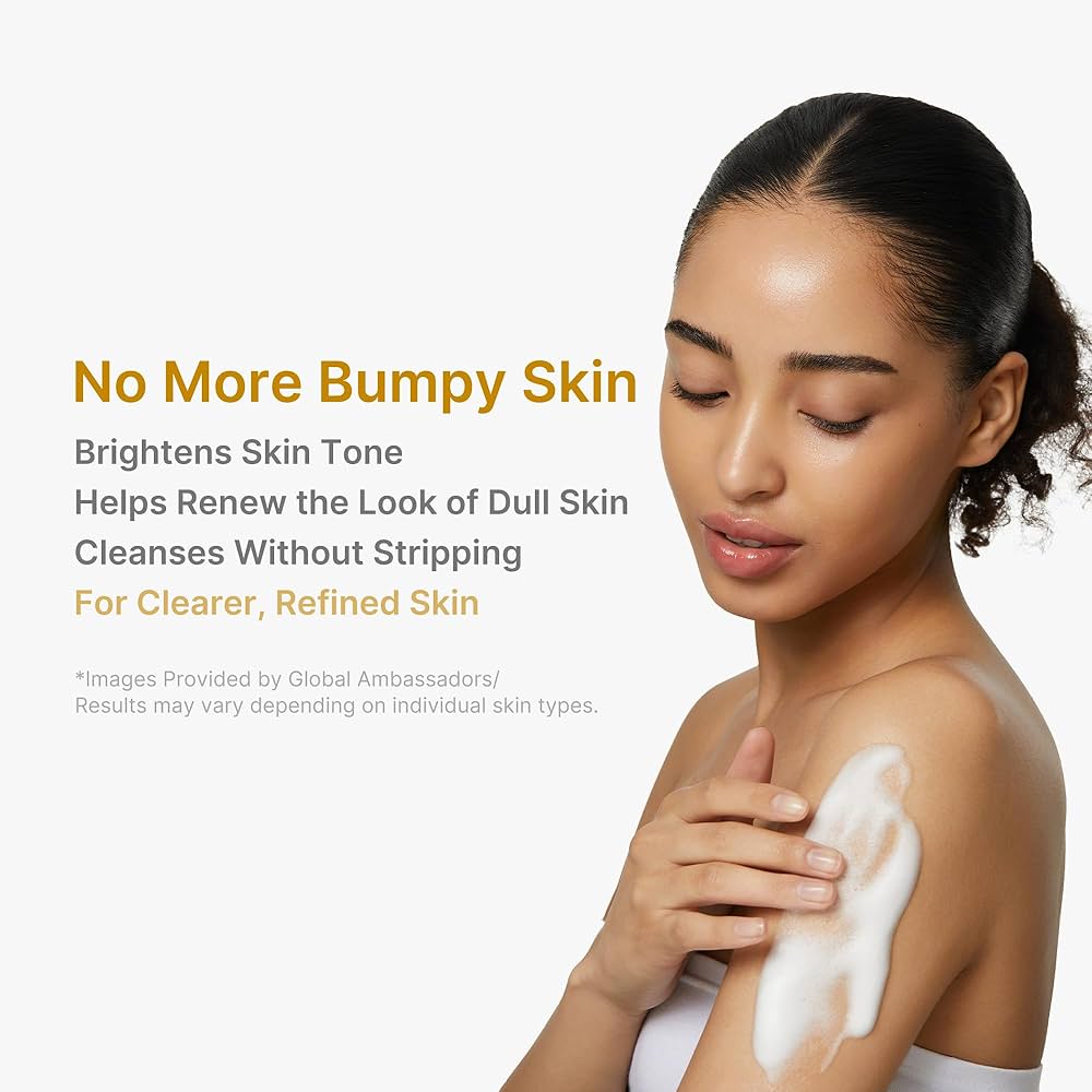 medicube Kojic Acid Turmeric Brightening Body Wash | Gentle Shower Gel for Uneven Skin | Niacinamide, Vitamin C, AHA/BHA | Deep Cleansing, Hydrating Formula | Easy and Effective, 13.52 fl.oz (400 ml)