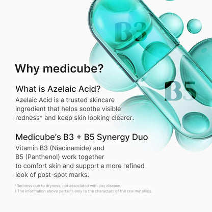 MEDICUBE AZELAIC ACID 16 CALMING/SOOTHING SERUM 30ML