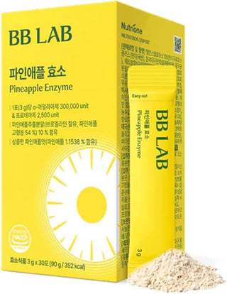 BB LAB Pineapple Enzyme Supplement, Natural Digestive Enzymes (30 sticks)