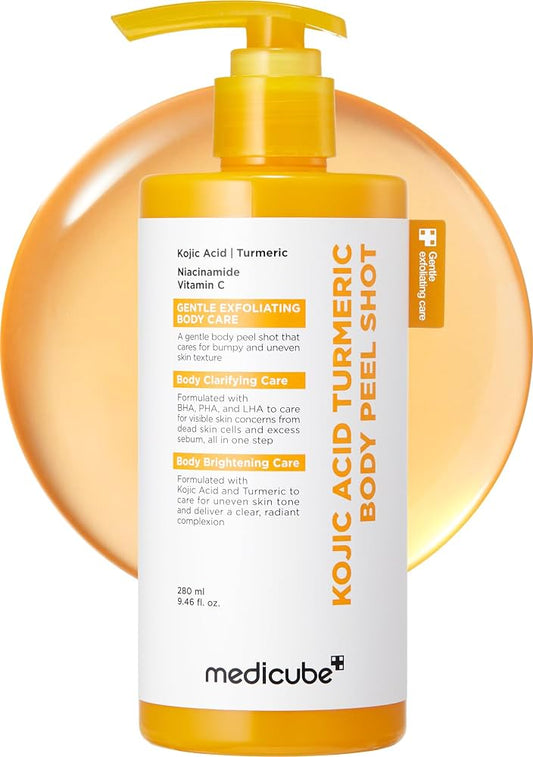 medicube Body Peel Shot with Kojic Acid and Turmeric 280 ml