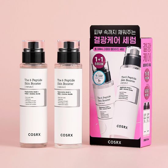 COSRX The 6 Peptide Skin Booster Serum Duo Set – 150ml × 2