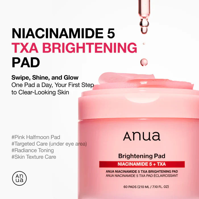 Anua Niacinamide 5 TXA Brightening 60 Pad