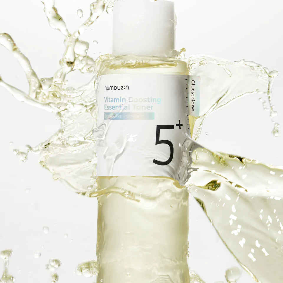 Numbuzin No.5 Glutathione Vitamin Boosting Essential Toner 200ml Expiry 6 - 2028